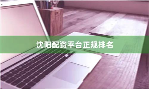 沈阳配资平台正规排名